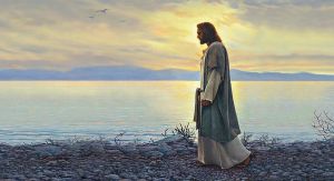 Jesus Walking
